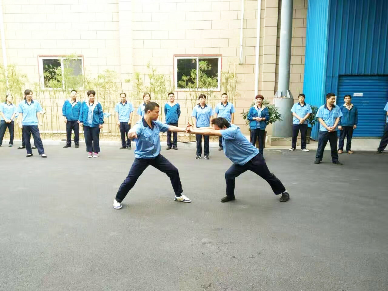 职工习拳